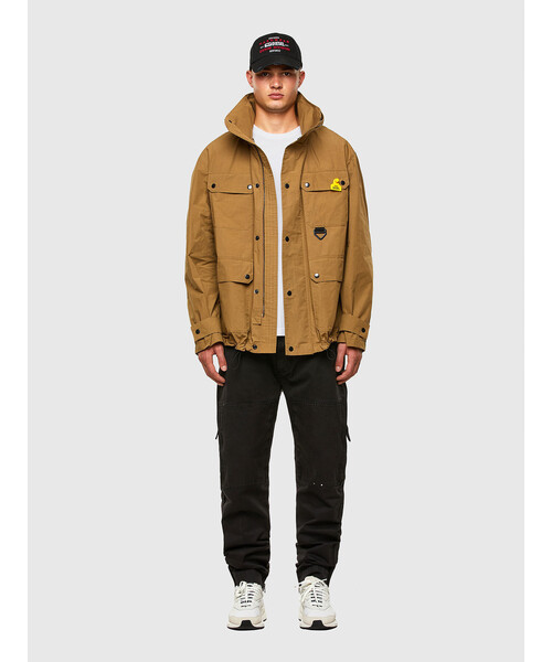 メンズ ジャケット ハイネック フィールド ジャケット ブルゾン Diesel ディーゼル のファッション通販 Zozotown