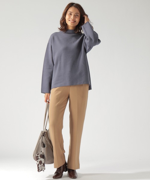 BAYFLOW(ベイフロー)の「メンキモウニットプルオーバー(ニット/セーター・レディース・ブラック/ブラウン/ブルー・FREE)」の20枚目の写真