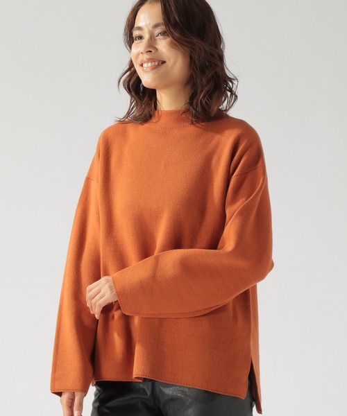 BAYFLOW(ベイフロー)の「メンキモウニットプルオーバー(ニット/セーター・レディース・ブラック/ブラウン/ブルー・FREE)」の13枚目の写真