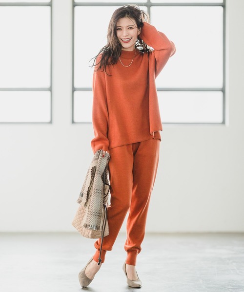 BAYFLOW(ベイフロー)の「メンキモウニットプルオーバー(ニット/セーター・レディース・ブラック/ブラウン/ブルー・FREE)」の10枚目の写真