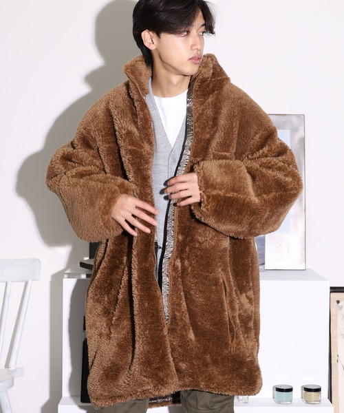 SUNNY SPORTS(サニースポーツ)の「LEVEL7 TYPE 2 BIGGEST COAT オーバーシルエット コート ロングコート LEVEL7 レベルセブン エクワックス(ブルゾン・メンズ・ベージュ/ブラック/ブラウン/グレー・M/F)」の22枚目の写真