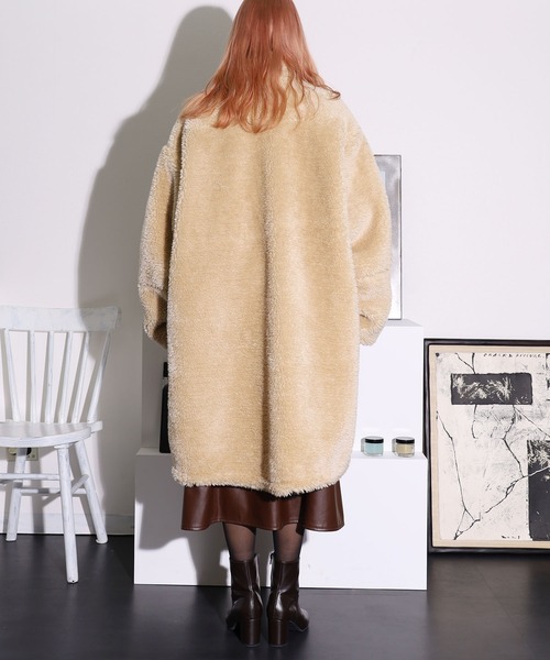 SUNNY SPORTS(サニースポーツ)の「LEVEL7 TYPE 2 BIGGEST COAT オーバーシルエット コート ロングコート LEVEL7 レベルセブン エクワックス(ブルゾン・メンズ・ベージュ/ブラック/ブラウン/グレー・M/F)」の5枚目の写真