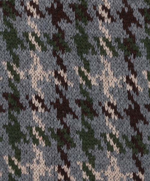 WC(ダブル シー)の「WC/千鳥柄カーディガン(カーディガン/ボレロ・レディース・グレー/ホワイト・FREE)」の4枚目の写真