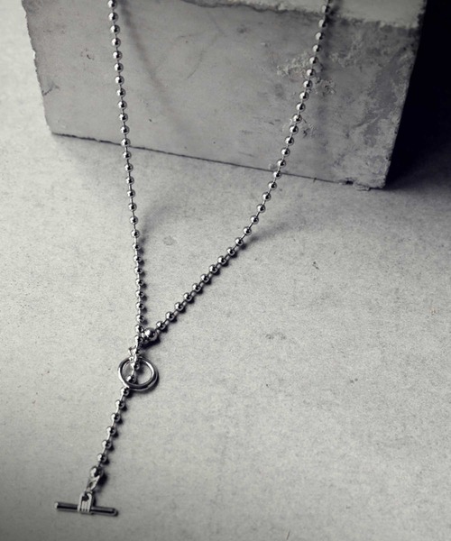 antiqua(アンティカ)の「ボールチェーンネックレス(ネックレス・レディース・シルバー・FREE)」の10枚目の写真