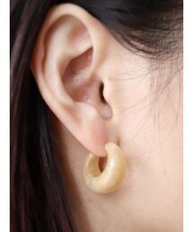 クリアマーブルピアス