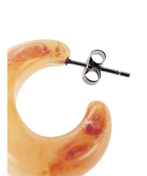 MURUA（ムルーア）の「クリアマーブルピアス（ピアス（両耳用）・レディース・ベージュ/カーキ・FREE）」の5枚目の写真