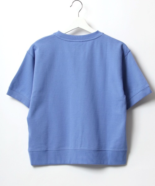 Champion(チャンピオン)ワンポイントロゴ半袖スウェットトレーナー