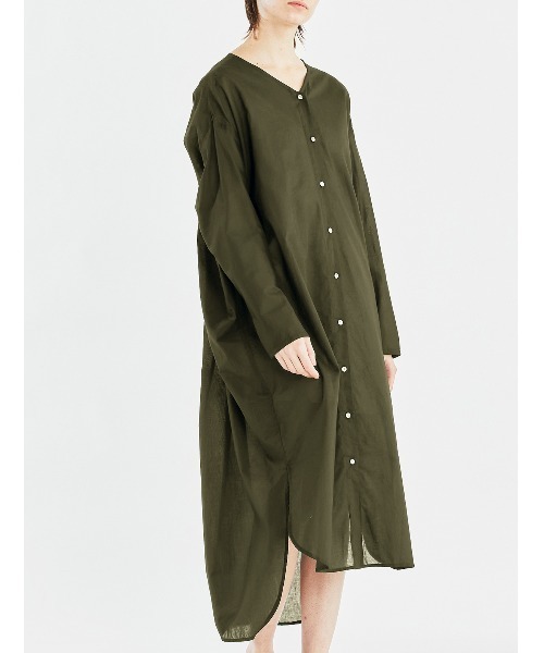 ワンピースバスケットパターンバックヨークワンピース ワンピース Mizuiroind ミズイロインド のファッション