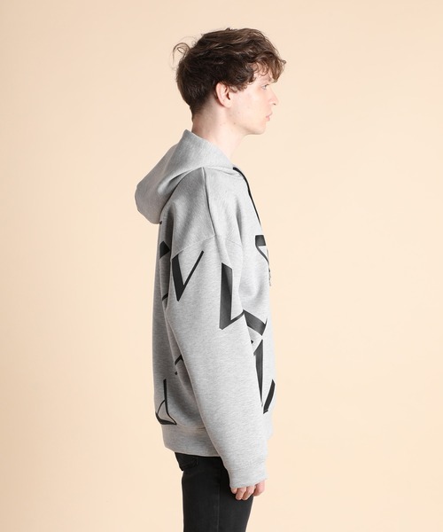 ランバンオンブルー＊ロゴデザインプルオーバー LANVIN en Bleu ランバン グランJLロゴプルオーバーパーカー L