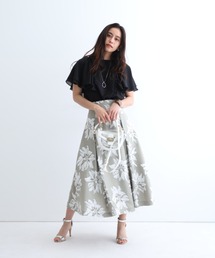 Mystrada（マイストラーダ）の「前後2WAYラッフルブラウス