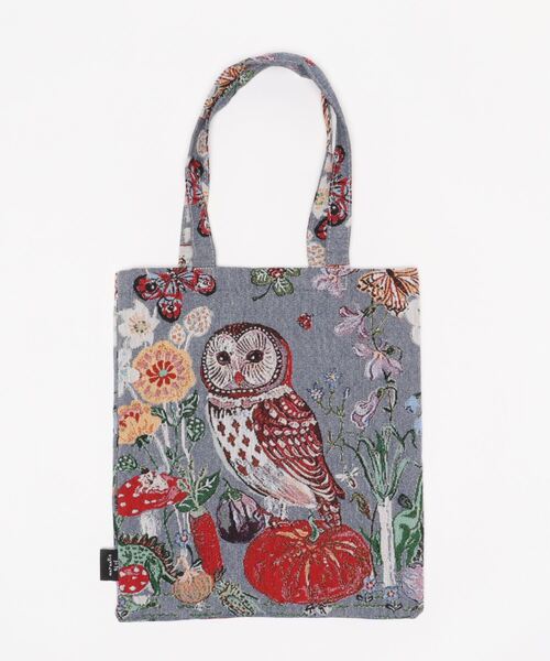 Nathalie Lete(ナタリーレテ)の「Nathalie Lete/Animal tote bag(トートバッグ・レディース・ブルー/イエロー/オレンジ/ブラック/ピンク・FREE)」の14枚目の写真