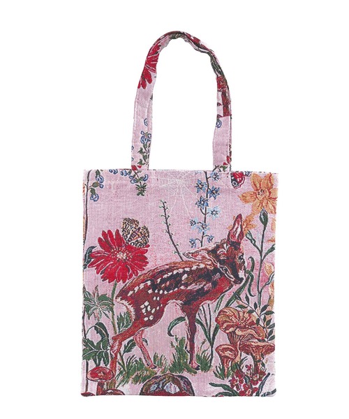 Nathalie Lete(ナタリーレテ)の「Nathalie Lete/Animal tote bag(トートバッグ・レディース・ブルー/イエロー/オレンジ/ブラック/ピンク・FREE)」の7枚目の写真