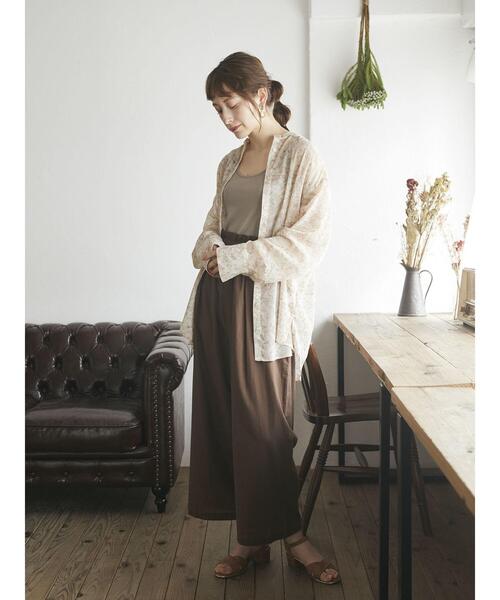 earth music&ecology(アースミュージックアンドエコロジー)の「2wayリブタンクトップ *(タンクトップ・レディース・ブラック/サックスブルー/アイボリー/ライトベージュ・SMALL/MEDIUM)」の17枚目の写真