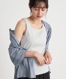 2wayリブタンクトップ ＊
