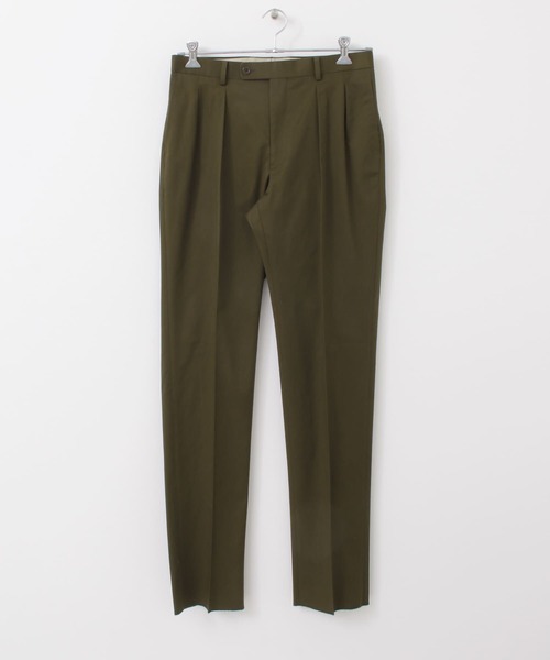 URBAN RESEARCH DOORS（アーバンリサーチドアーズ）の「LIFE STYLE TAILOR　ストレッチコットン2タックパンツ（スーツパンツ・メンズ・ベージュ/カーキ・44/46/48/50）」の10枚目の写真