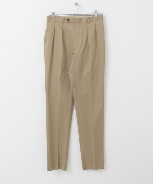 URBAN RESEARCH DOORS（アーバンリサーチドアーズ）の「LIFE STYLE TAILOR　ストレッチコットン2タックパンツ（スーツパンツ・メンズ・ベージュ/カーキ・44/46/48/50）」の11枚目の写真
