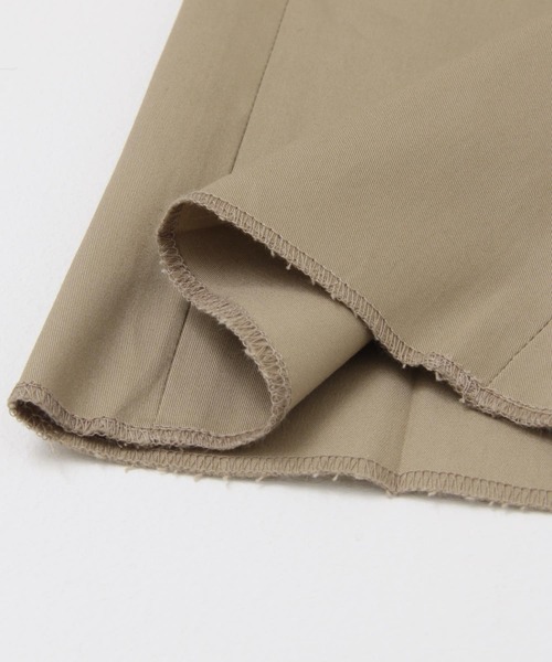 URBAN RESEARCH DOORS（アーバンリサーチドアーズ）の「LIFE STYLE TAILOR　ストレッチコットン2タックパンツ（スーツパンツ・メンズ・ベージュ/カーキ・44/46/48/50）」の16枚目の写真