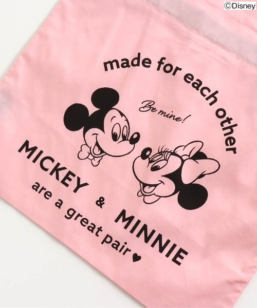 algy(アルジー)の「ディズニーキャラクター キンチャクトート(トートバッグ・キッズ・ピンク/オフホワイト・FREE)」の9枚目の写真