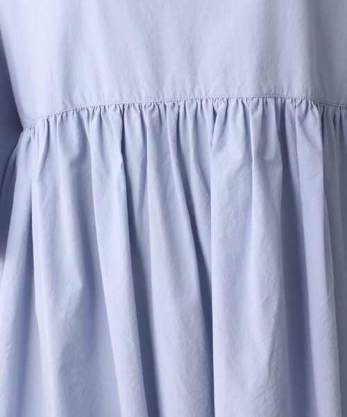 A part by（アパートバイ）の「Coペプラムリボン半袖ブラウス 947034（シャツ/ブラウス・レディース・ライトブルー/ブラック/オフホワイト/オレンジ系その他5・FREE）」の10枚目の写真