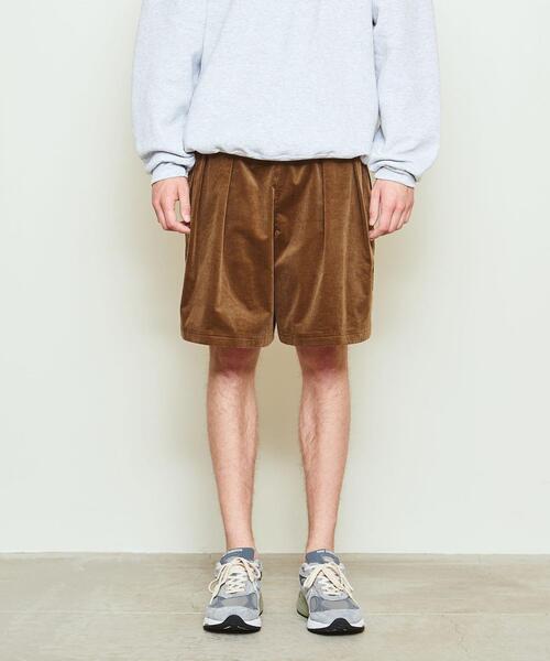 UNITED ARROWS & SONS（ユナイテッドアローズアンドサンズ）の「UNITED ARROWS & SONS（ユナイテッドアローズ＆サンズ）SUMMER CORD SHORTS（その他パンツ・メンズ・ネイビー/ライム/ブラウン・L/S/XL/M）」の4枚目の写真
