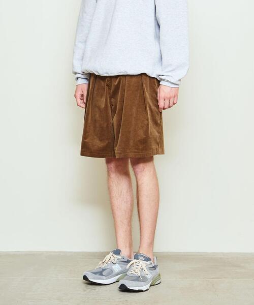 UNITED ARROWS & SONS（ユナイテッドアローズアンドサンズ）の「UNITED ARROWS & SONS（ユナイテッドアローズ＆サンズ）SUMMER CORD SHORTS（その他パンツ・メンズ・ネイビー/ライム/ブラウン・L/S/XL/M）」の5枚目の写真