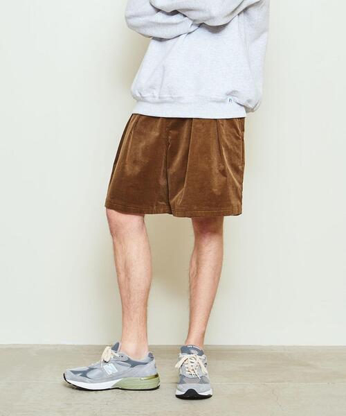 UNITED ARROWS & SONS（ユナイテッドアローズアンドサンズ）の「UNITED ARROWS & SONS（ユナイテッドアローズ＆サンズ）SUMMER CORD SHORTS（その他パンツ・メンズ・ネイビー/ライム/ブラウン・L/S/XL/M）」の12枚目の写真