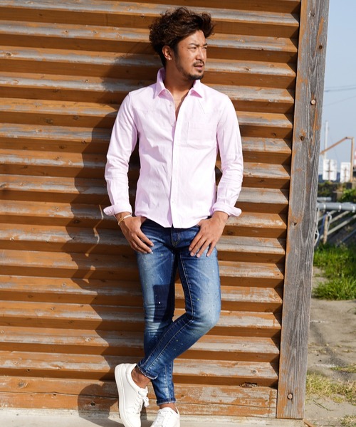 adamsJUGGLER（アダムスジャグラー）の「綿麻ストレッチロング