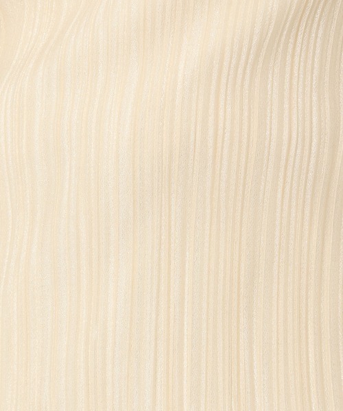 mysty woman（ミスティウーマン）の「シアプリーツメロープルオーバー 941795（Tシャツ/カットソー・レディース・ブラック/アイボリー/グレイッシュブルー/ピンクベージュ・FREE）」の22枚目の写真