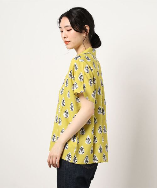 チャイハネ(チャイハネ)の「【チャイハネ】プエブロシャツ(シャツ/ブラウス・レディース・ホワイト/ブラック/ブラウン/イエロー/ブルー・FREE)」の12枚目の写真