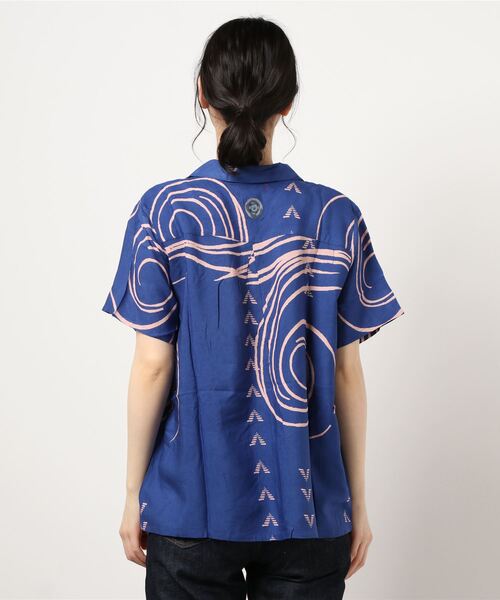 チャイハネ(チャイハネ)の「【チャイハネ】プエブロシャツ(シャツ/ブラウス・レディース・ホワイト/ブラック/ブラウン/イエロー/ブルー・FREE)」の11枚目の写真