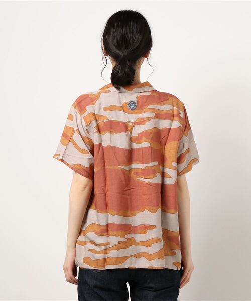 チャイハネ(チャイハネ)の「【チャイハネ】プエブロシャツ(シャツ/ブラウス・レディース・ホワイト/ブラック/ブラウン/イエロー/ブルー・FREE)」の10枚目の写真