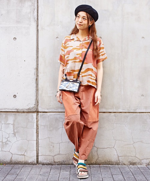 チャイハネ(チャイハネ)の「【チャイハネ】プエブロシャツ(シャツ/ブラウス・レディース・ホワイト/ブラック/ブラウン/イエロー/ブルー・FREE)」の7枚目の写真