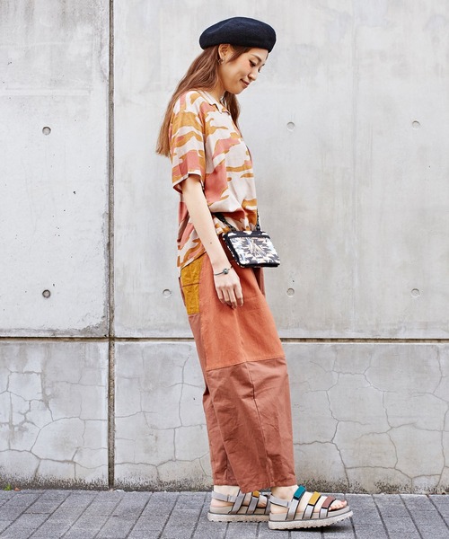 チャイハネ(チャイハネ)の「【チャイハネ】プエブロシャツ(シャツ/ブラウス・レディース・ホワイト/ブラック/ブラウン/イエロー/ブルー・FREE)」の22枚目の写真