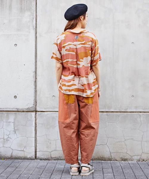 チャイハネ(チャイハネ)の「【チャイハネ】プエブロシャツ(シャツ/ブラウス・レディース・ホワイト/ブラック/ブラウン/イエロー/ブルー・FREE)」の17枚目の写真