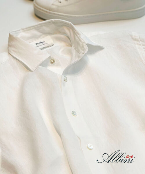 ロングシャツ シャツ ブラウス ビッグシルエット Nolley S トップス セール Nolley S Albini アルビニ Goodman ノーリーズグッドマン のファッション