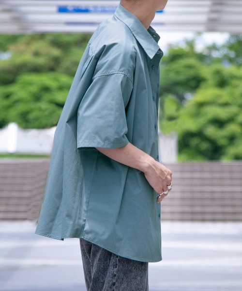 PairPair（ペアペア）の「レギュラーBIGシャツ（ユニセックス）（シャツ/ブラウス・メンズ・オフホワイト/スミクロ/ベージュ/ブルー/ブラック系その他/ベージュ系その他/ブルー系その他・FREE）」の20枚目の写真