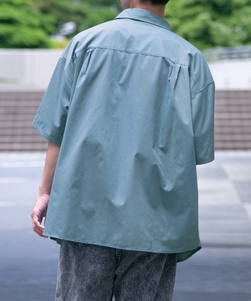 PairPair（ペアペア）の「レギュラーBIGシャツ（ユニセックス）（シャツ/ブラウス・メンズ・オフホワイト/スミクロ/ベージュ/ブルー/ブラック系その他/ベージュ系その他/ブルー系その他・FREE）」の21枚目の写真