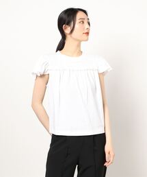 SEE BY CHLOE | キャップスリーブジャージトップ(Tシャツ/カットソー)