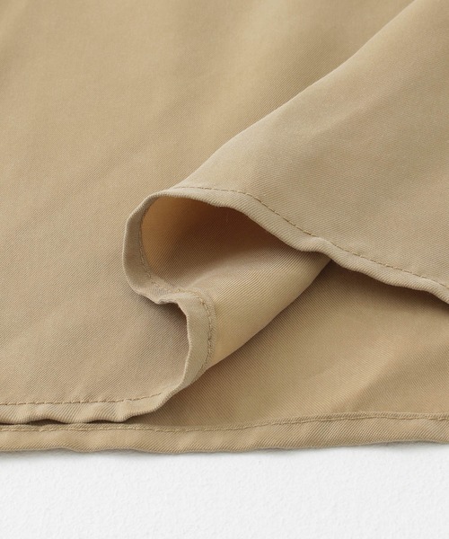 URBAN RESEARCH Sonny Label（アーバンリサーチサニーレーベル）の「シルキーデシンオールインワン（サロペット/オーバーオール・レディース・ブラック/ベージュ・38/36）」の10枚目の写真