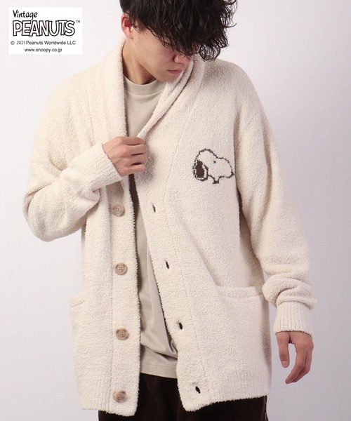 PEANUTS ショールカーディガン