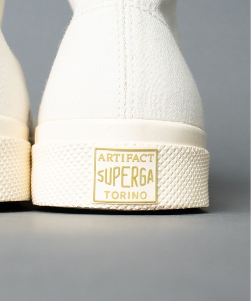 SUPERGA(スペルガ)の「【 SUPERGA / スペルガ 】 ARTIFACT BY SUPERGA WORKS MOLESKIN HIGH(スニーカー・メンズ・ホワイト/ブラック・44/39/41/42/43/40)」の20枚目の写真