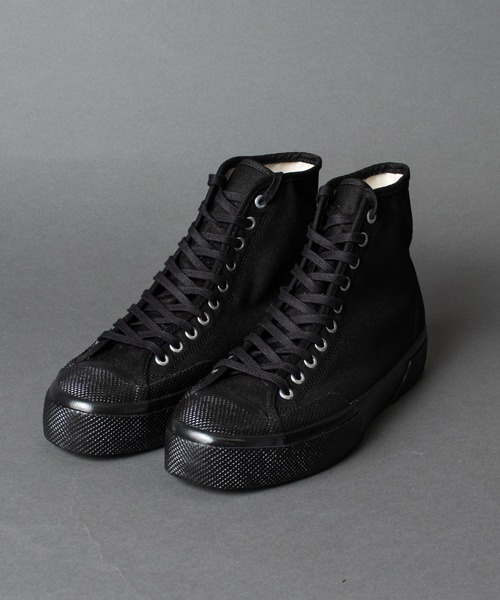 SUPERGA(スペルガ)の「【 SUPERGA / スペルガ 】 ARTIFACT BY SUPERGA WORKS MOLESKIN HIGH(スニーカー・メンズ・ホワイト/ブラック・44/39/41/42/43/40)」の5枚目の写真