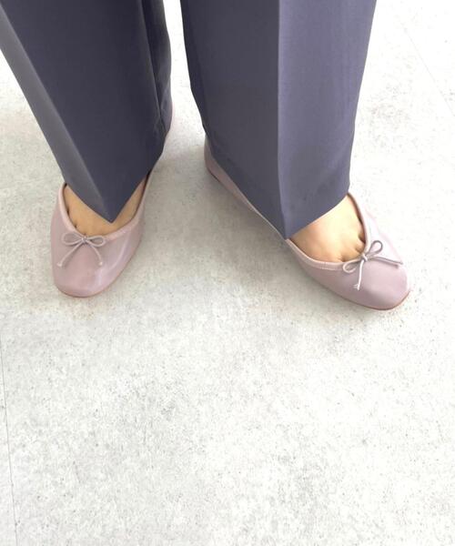 CITEN（シテン）の「＜CITEN（シテン）＞ソフト バレエシューズ（バレエシューズ・レディース・ベージュ/ライラック/ブラック/ブラウン/ライム・23.5cm/22.5cm/24.5cm/24cm/23cm）」の5枚目の写真