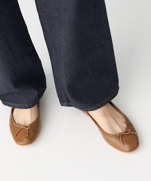 CITEN（シテン）の「＜CITEN（シテン）＞ソフト バレエシューズ（バレエシューズ・レディース・ベージュ/ライラック/ブラック/ブラウン/ライム・23.5cm/22.5cm/24.5cm/24cm/23cm）」の6枚目の写真