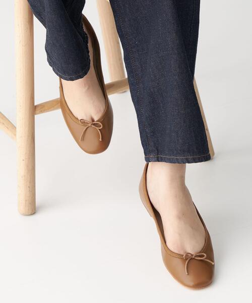 CITEN（シテン）の「＜CITEN（シテン）＞ソフト バレエシューズ（バレエシューズ・レディース・ベージュ/ライラック/ブラック/ブラウン/ライム・23.5cm/22.5cm/24.5cm/24cm/23cm）」の18枚目の写真