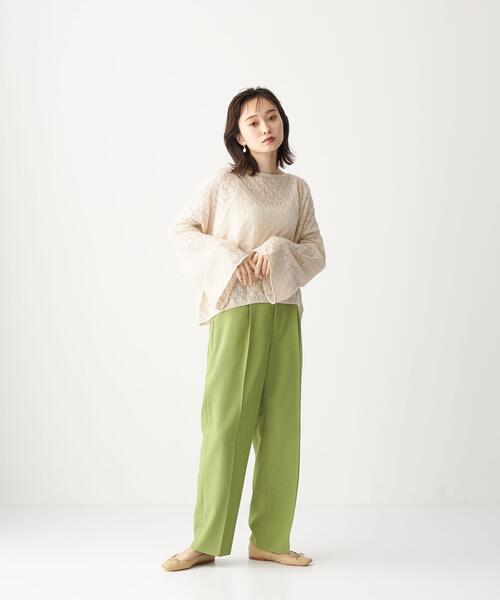 CITEN（シテン）の「＜CITEN（シテン）＞ソフト バレエシューズ（バレエシューズ・レディース・ベージュ/ライラック/ブラック/ブラウン/ライム・23.5cm/22.5cm/24.5cm/24cm/23cm）」の7枚目の写真