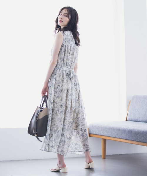 Andemiu（アンデミュウ）の「ハナガラシアーワンピース958352（ワンピース・レディース・ブラック/アイボリー・FREE）」の15枚目の写真