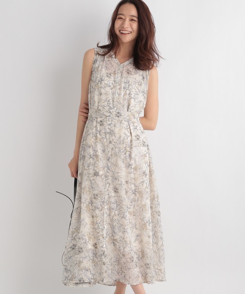 Andemiu（アンデミュウ）の「ハナガラシアーワンピース958352（ワンピース・レディース・ブラック/アイボリー・FREE）」の13枚目の写真