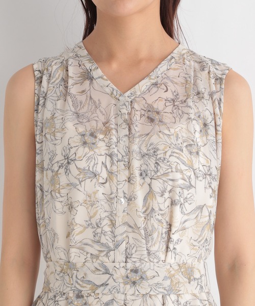 Andemiu（アンデミュウ）の「ハナガラシアーワンピース958352（ワンピース・レディース・ブラック/アイボリー・FREE）」の14枚目の写真