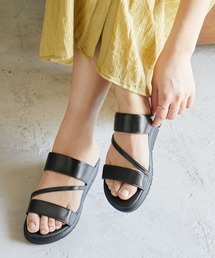 Fashion Letter | ストラップデザインサンダル(サンダル)